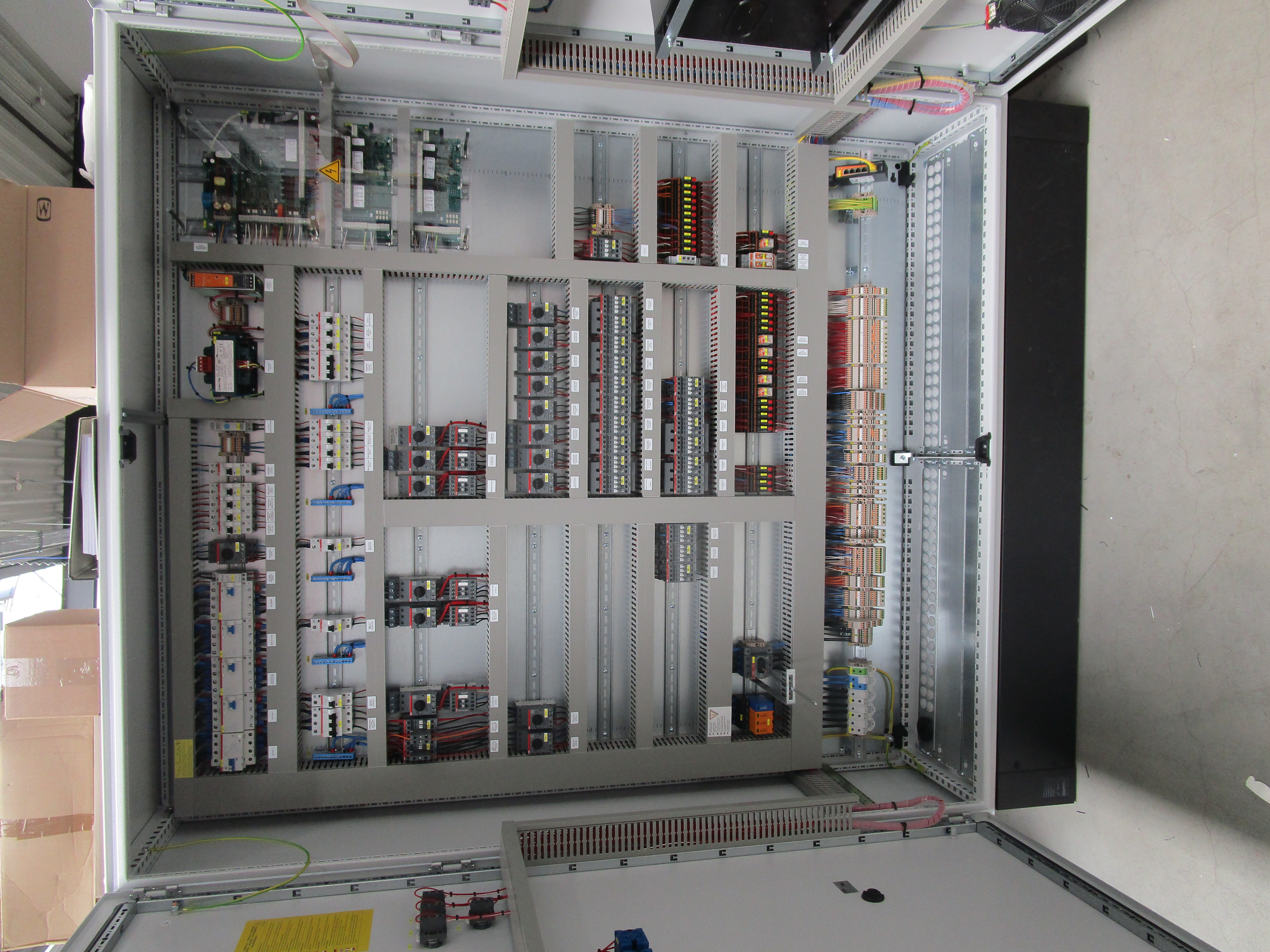 Control cabinet broiler f/ farm Kotter, VT internal